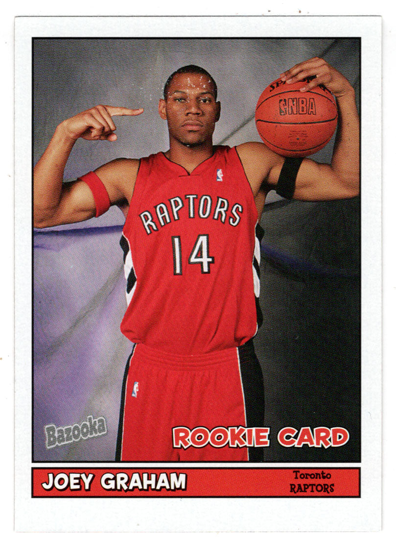 Joey Graham RC - Toronto Raptors (NBA Basketball Card) 2005-06 Topps Bazooka # 179 Mint