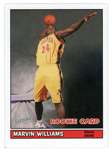 Marvin Williams RC - Atlanta Hawks (NBA Basketball Card) 2005-06 Topps Bazooka # 180 Mint