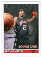 Antoine Wright RC - New Jersey Nets (NBA Basketball Card) 2005-06 Topps Bazooka # 181 Mint