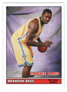 Brandon Bass RC - New Orleans Hornets (NBA Basketball Card) 2005-06 Topps Bazooka # 193 Mint