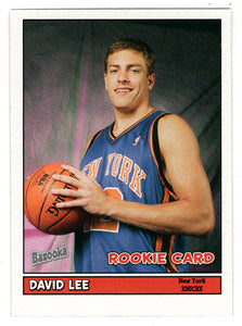 David Lee - New York Knicks - MINI (NBA Basketball Card) 2005-06 Topps Bazooka # 199 Mint