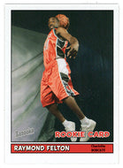 Raymond Felton RC - Charlotte Bobcats (NBA Basketball Card) 2005-06 Topps Bazooka # 202 Mint