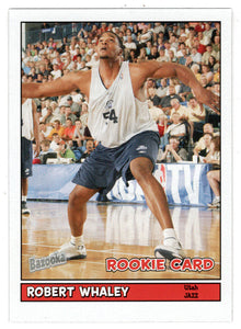 Robert Whaley - Utah Jazz - MINI (NBA Basketball Card) 2005-06 Topps Bazooka # 213 Mint