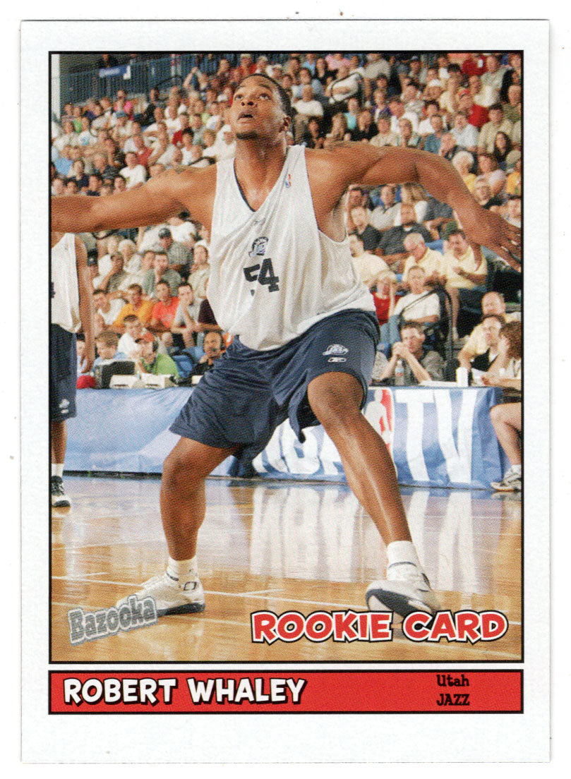 Robert Whaley - Utah Jazz - MINI (NBA Basketball Card) 2005-06 Topps Bazooka # 213 Mint