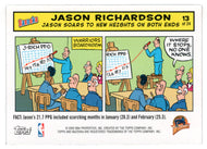 Jason Richardson - Golden State Warriors - COMICS (NBA Basketball Card) 2005-06 Topps Bazooka # 13 Mint