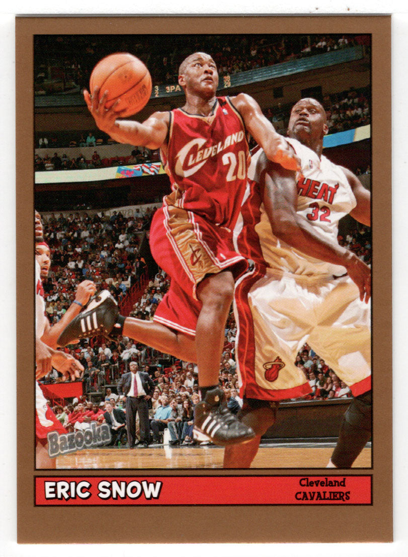 Eric Snow - Cleveland Cavaliers - GOLD (NBA Basketball Card) 2005-06 Topps Bazooka # 67 Mint