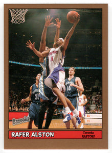 Rafer Alston - Toronto Raptors - GOLD (NBA Basketball Card) 2005-06 Topps Bazooka # 77 Mint