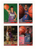 Andrew Bogut - Channing Frye - Andrew Bynum - Andray Blatche - STICKERS (NBA Basketball Card) 2005-06 Topps Bazooka # 24 Mint