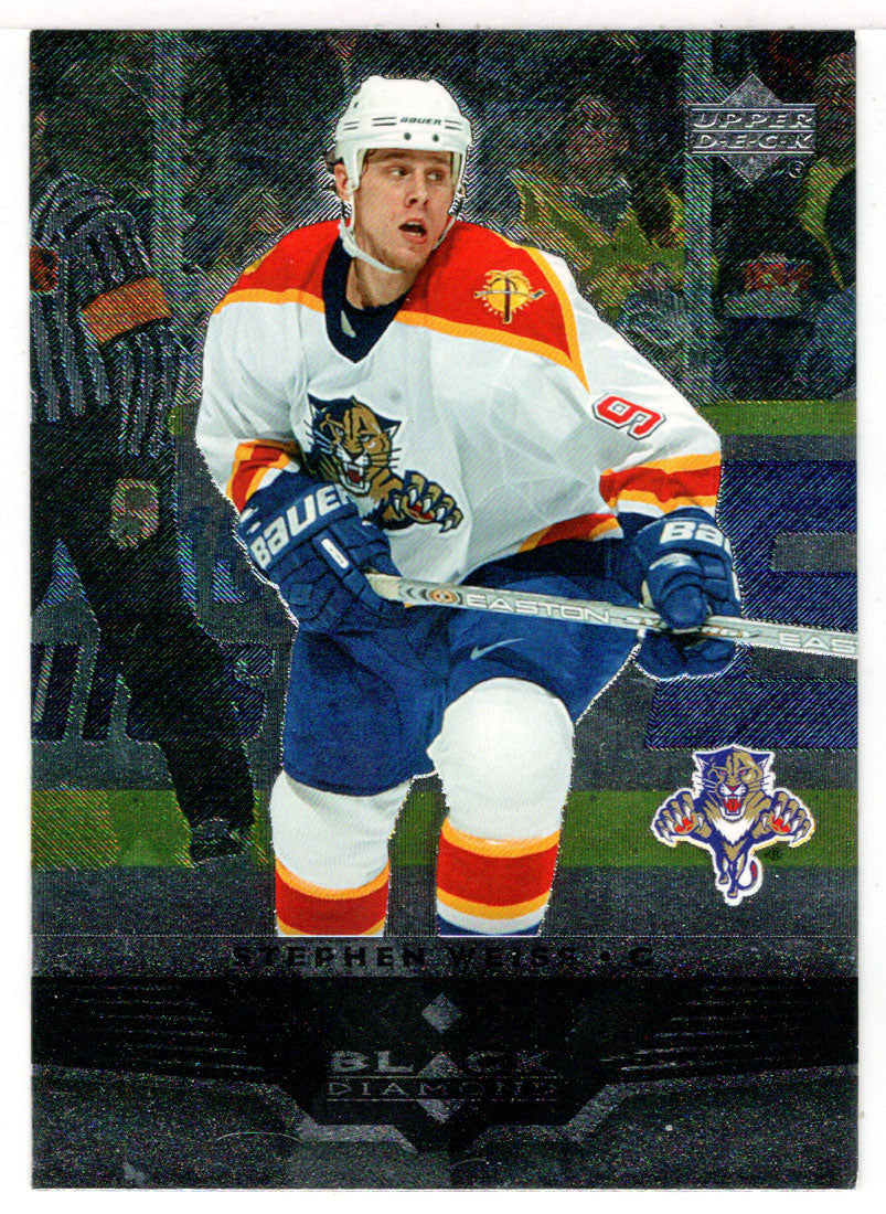 Stephen Weiss - Florida Panthers (NHL Hockey Card) 2005-06 Upper Deck Black Diamond # 35 Mint