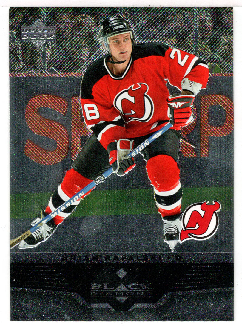 Brian Rafalski - New Jersey Devils (NHL Hockey Card) 2005-06 Upper Deck Black Diamond # 53 Mint