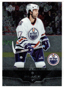 Michael Peca - Edmonton Oilers (NHL Hockey Card) 2005-06 Upper Deck Black Diamond # 58 Mint