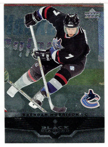 Brendan Morrison - Vancouver Canucks (NHL Hockey Card) 2005-06 Upper Deck Black Diamond # 81 Mint