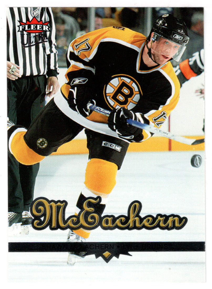 Shawn McEachern - Boston Bruins (NHL Hockey Card) 2005-06 Fleer Ultra # 22 Mint