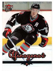 Maxim Afinogenov - Buffalo Sabres (NHL Hockey Card) 2005-06 Fleer Ultra # 27 Mint