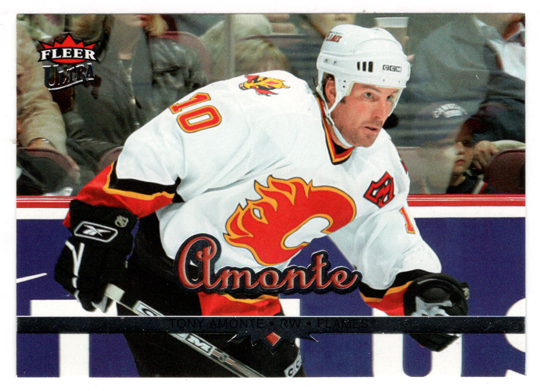 Tony Amonte - Calgary Flames (NHL Hockey Card) 2005-06 Fleer Ultra # 32 Mint