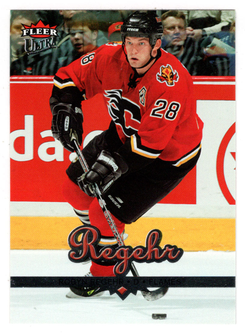 Robyn Regehr - Calgary Flames (NHL Hockey Card) 2005-06 Fleer Ultra # 34 Mint