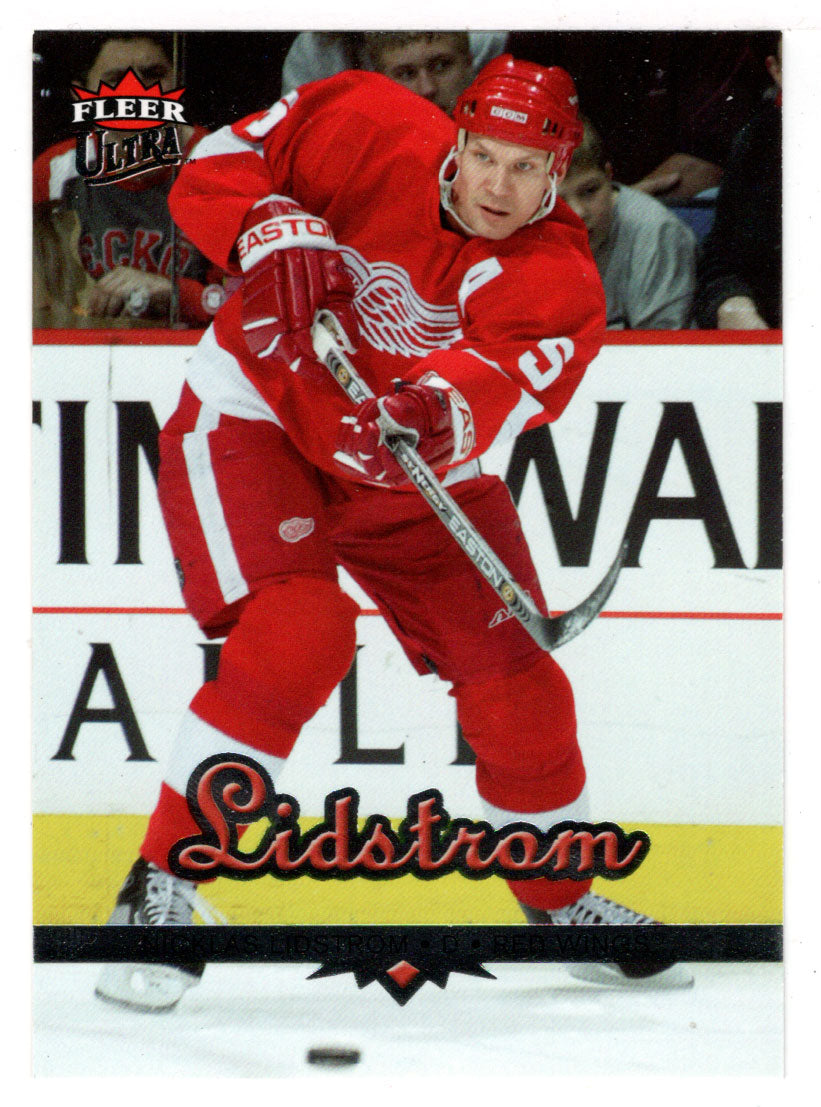 Nicklas Lidstrom - Detroit Red Wings (NHL Hockey Card) 2005-06 Fleer Ultra # 77 Mint