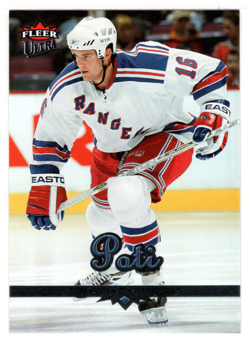 Tom Poti - New York Rangers (NHL Hockey Card) 2005-06 Fleer Ultra # 132 Mint