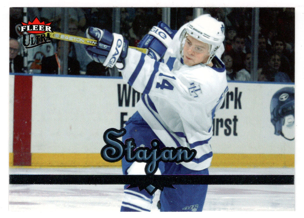 Matt Stajan - Toronto Maple Leafs (NHL Hockey Card) 2005-06 Fleer Ultra # 185 Mint