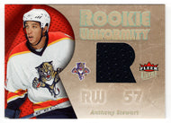 Anthony Stewart - Florida Panthers (NHL Hockey Card) 2005-06 Fleer Ultra Rookie Uniformity Jersey # RU-ST Mint