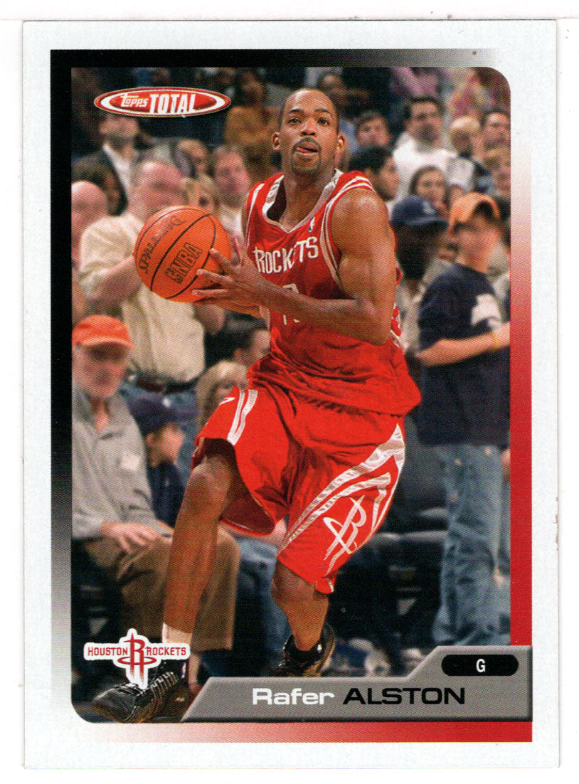 Rafer Alston - Houston Rockets (NBA Basketball Card) 2005-06 Topps Total # 13 Mint