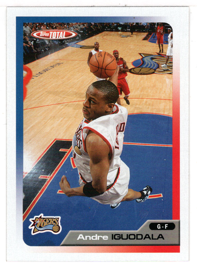 Andre Iguodala - Philadelphia 76ers (NBA Basketball Card) 2005-06 Topps Total # 23 Mint