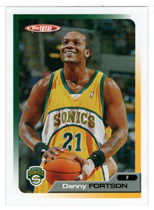 Danny Fortson - Seattle SuperSonics (NBA Basketball Card) 2005-06 Topps Total # 42 Mint