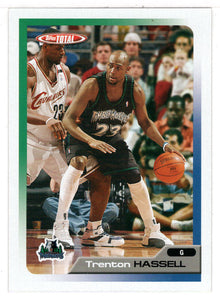 Trenton Hassell - Minnesota Timberwolves (NBA Basketball Card) 2005-06 Topps Total # 51 Mint