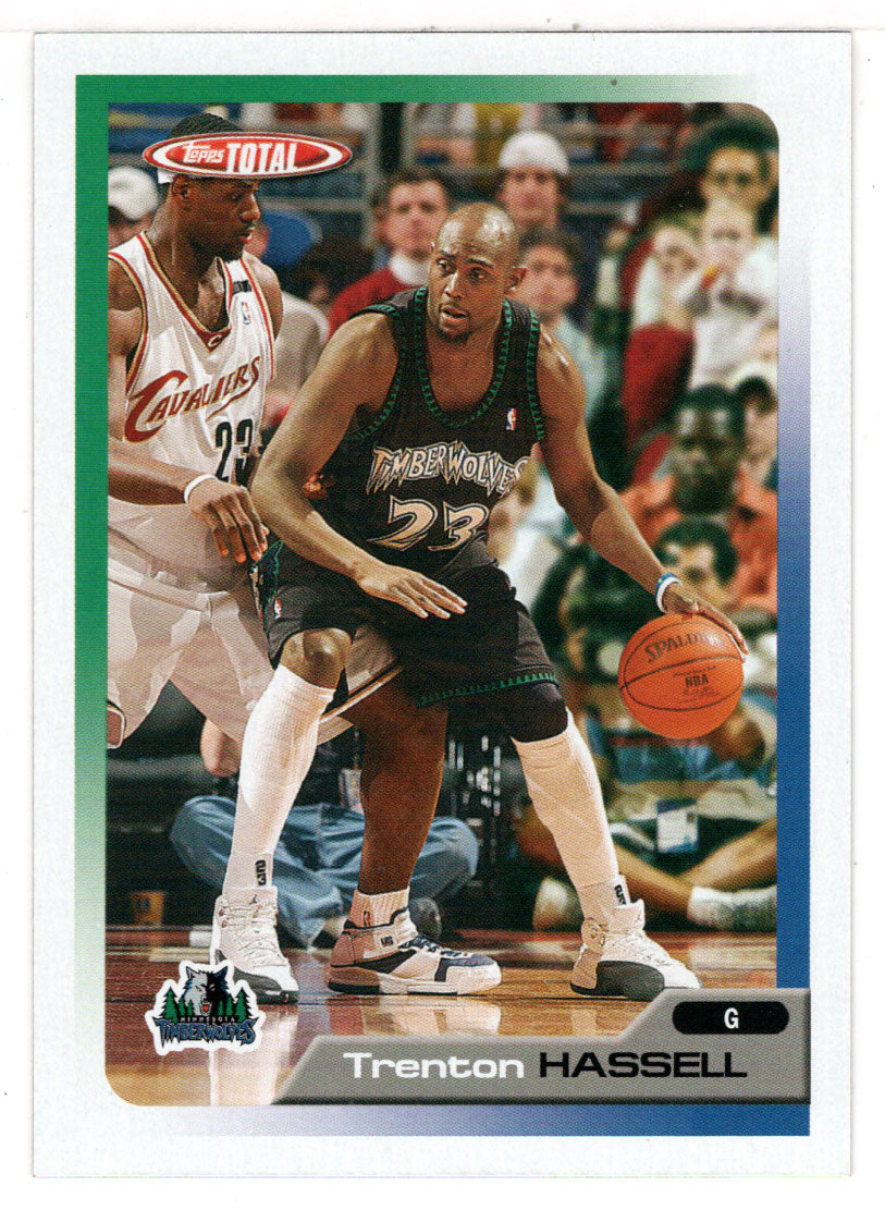 Trenton Hassell - Minnesota Timberwolves (NBA Basketball Card) 2005-06 Topps Total # 51 Mint