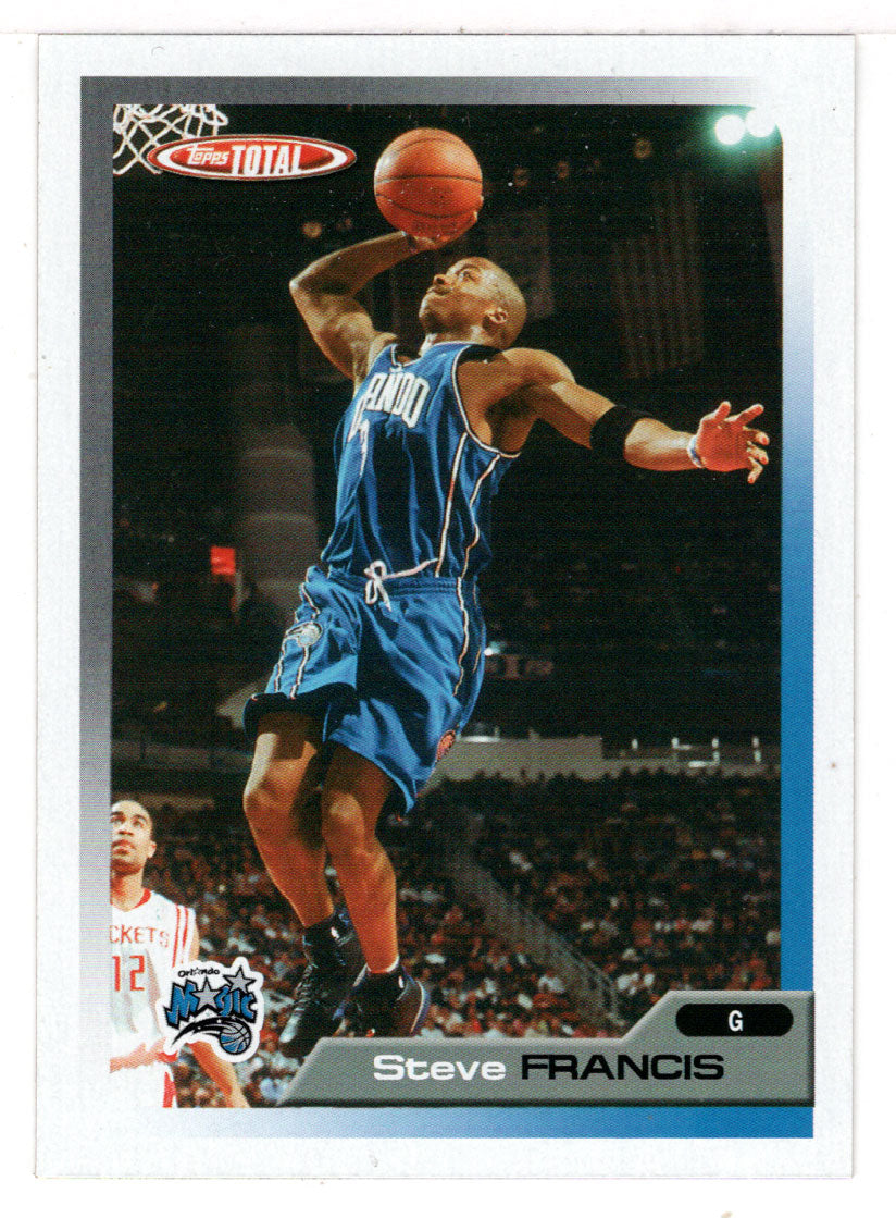 Steve Francis - Orlando Magic (NBA Basketball Card) 2005-06 Topps Total # 78 Mint
