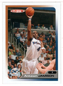 Antawn Jamison - Washington Wizards (NBA Basketball Card) 2005-06 Topps Total # 100 Mint