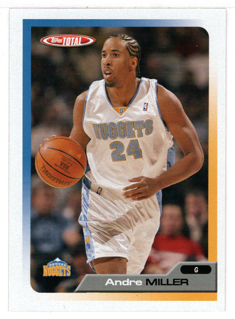 Andre Miller Denver Nuggets (NBA Basketball Card) 2005-06 Topps Total 141 Mint
