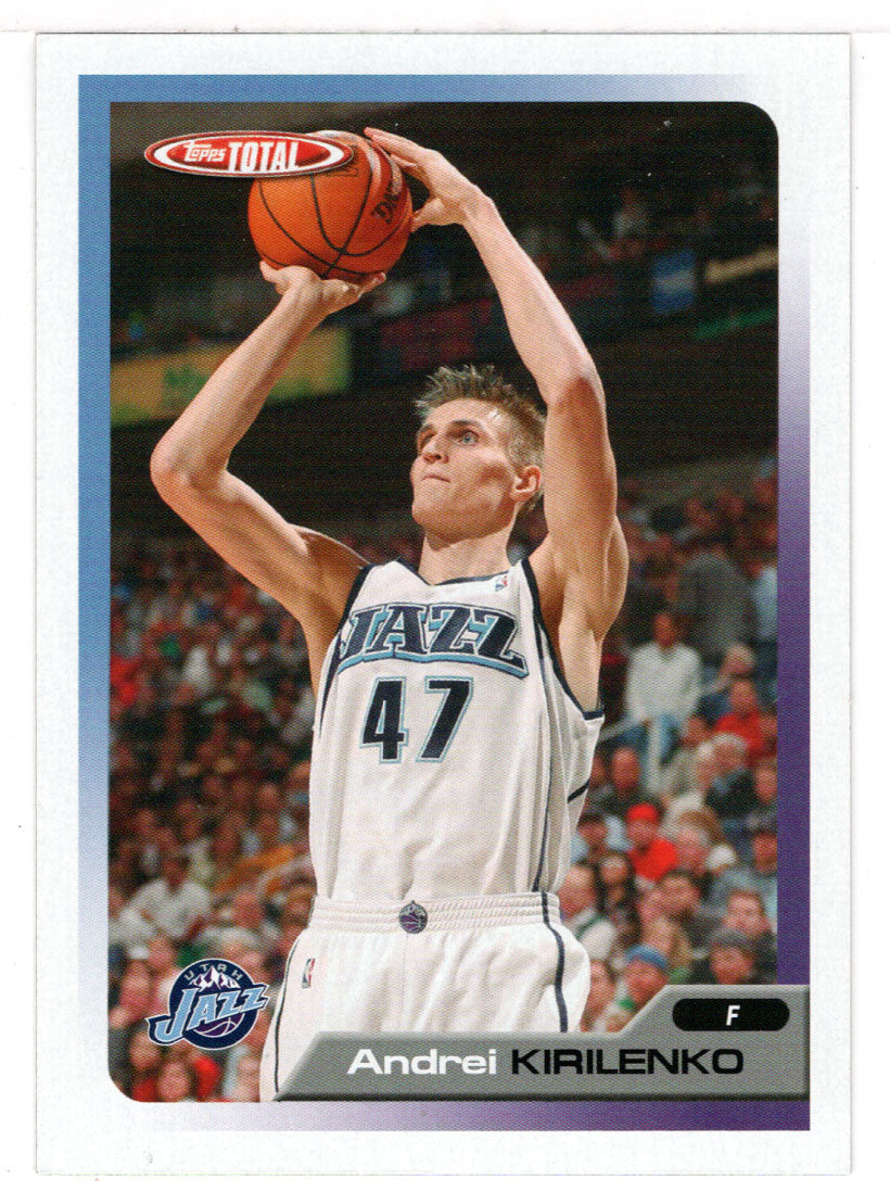 Andrei Kirilenko - Utah Jazz (NBA Basketball Card) 2005-06 Topps Total # 177 Mint