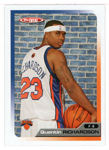 Quentin Richardson - New York Knicks (NBA Basketball Card) 2005-06 Topps Total # 239 Mint