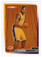 Kwame Brown - Los Angeles Lakers (NBA Basketball Card) 2005-06 Topps Total # 241 Mint