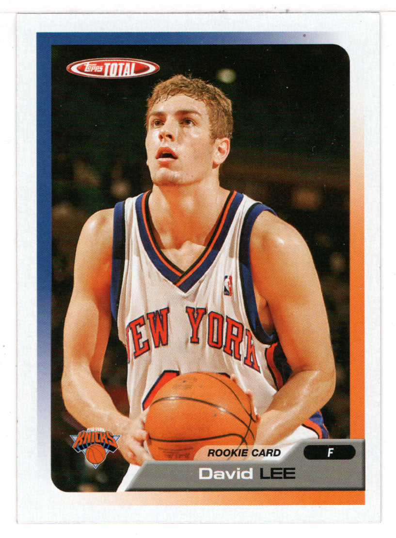 David Lee RC - New York Knicks (NBA Basketball Card) 2005-06 Topps Total # 248 Mint