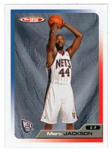 Marc Jackson - New Jersey Nets (NBA Basketball Card) 2005-06 Topps Total # 253 Mint
