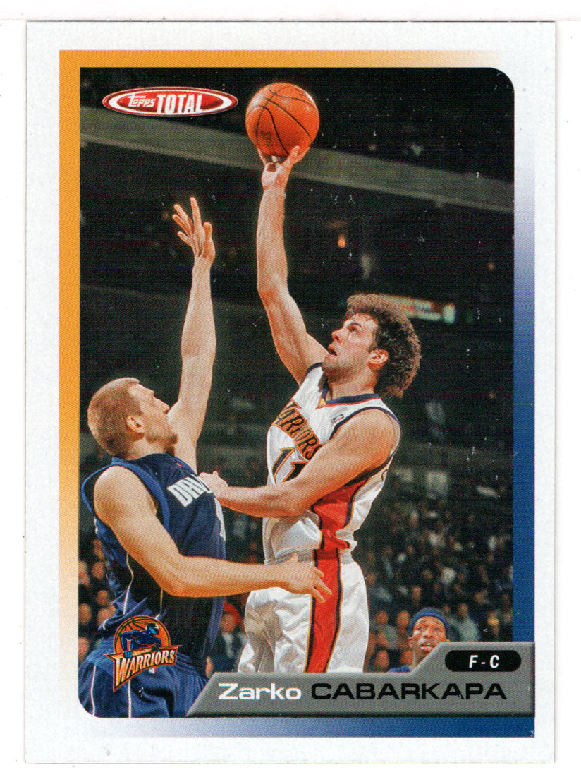 Zarko Cabarkapa - Golden State Warriors (NBA Basketball Card) 2005-06 Topps Total # 266 Mint
