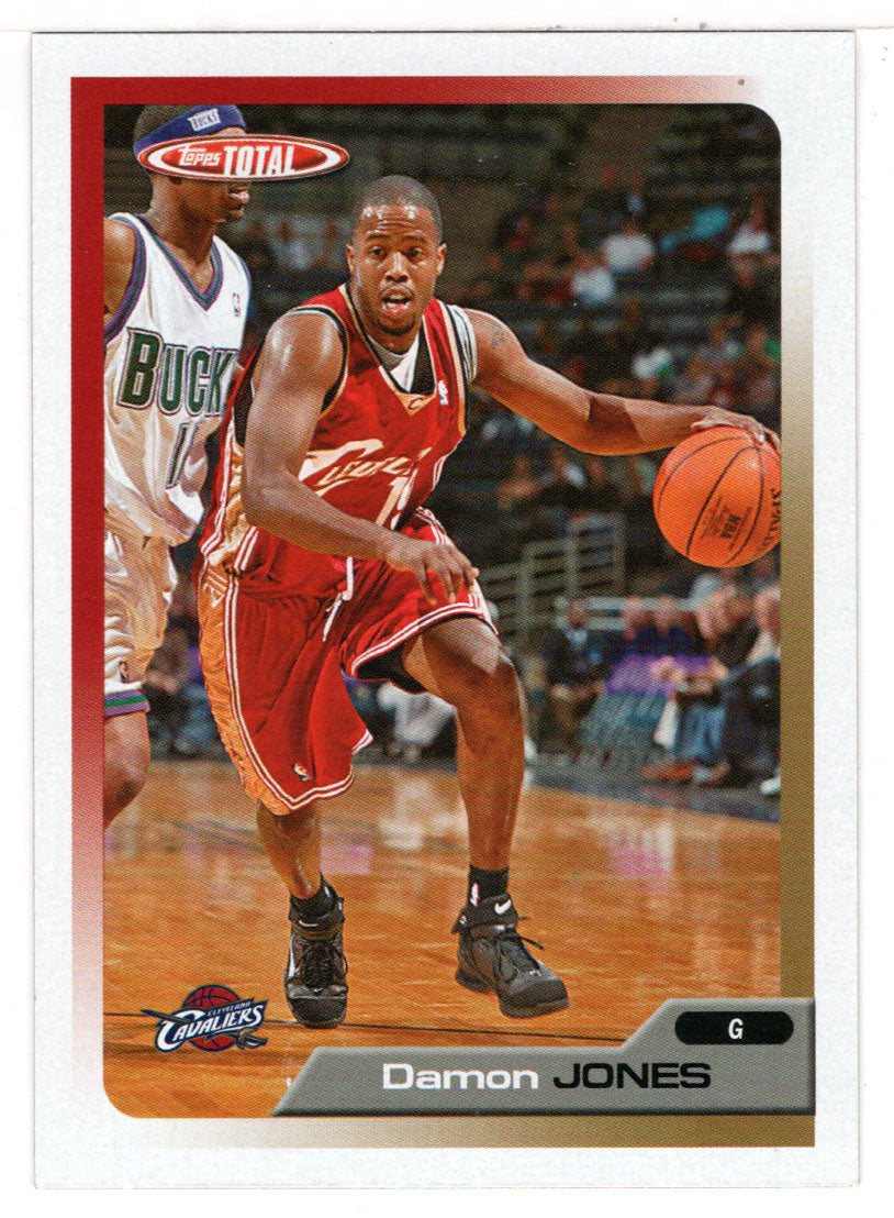 Damon Jones - Cleveland Cavaliers (NBA Basketball Card) 2005-06 Topps Total # 290 Mint