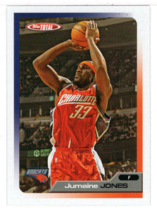 Jumaine Jones - Charlotte Bobcats (NBA Basketball Card) 2005-06 Topps Total # 292 Mint