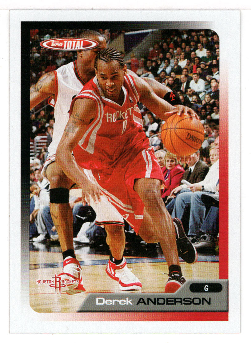 Derek Anderson - Houston Rockets (NBA Basketball Card) 2005-06 Topps Total # 295 Mint