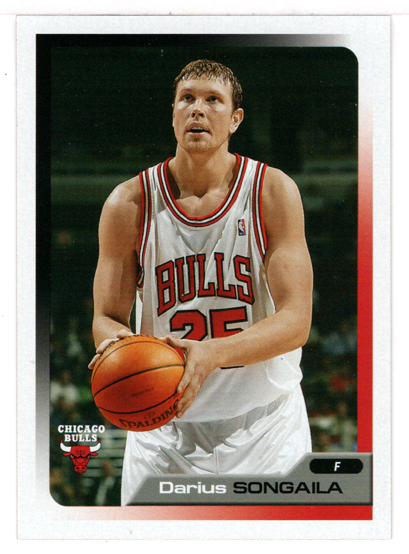 Darius Songaila - Chicago Bulls (NBA Basketball Card) 2005-06 Topps Total # 310 Mint