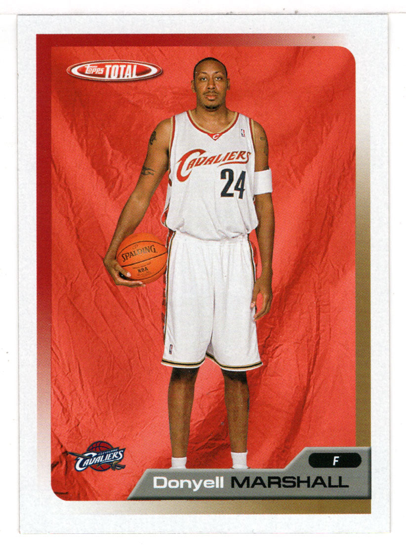 Donyell Marshall - Cleveland Cavaliers (NBA Basketball Card) 2005-06 Topps Total # 311 Mint