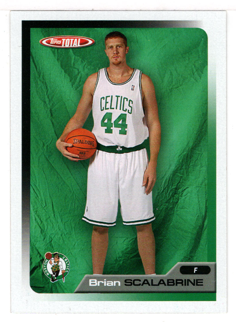 Brian Scalabrine - Boston Celtics (NBA Basketball Card) 2005-06 Topps Total # 317 Mint