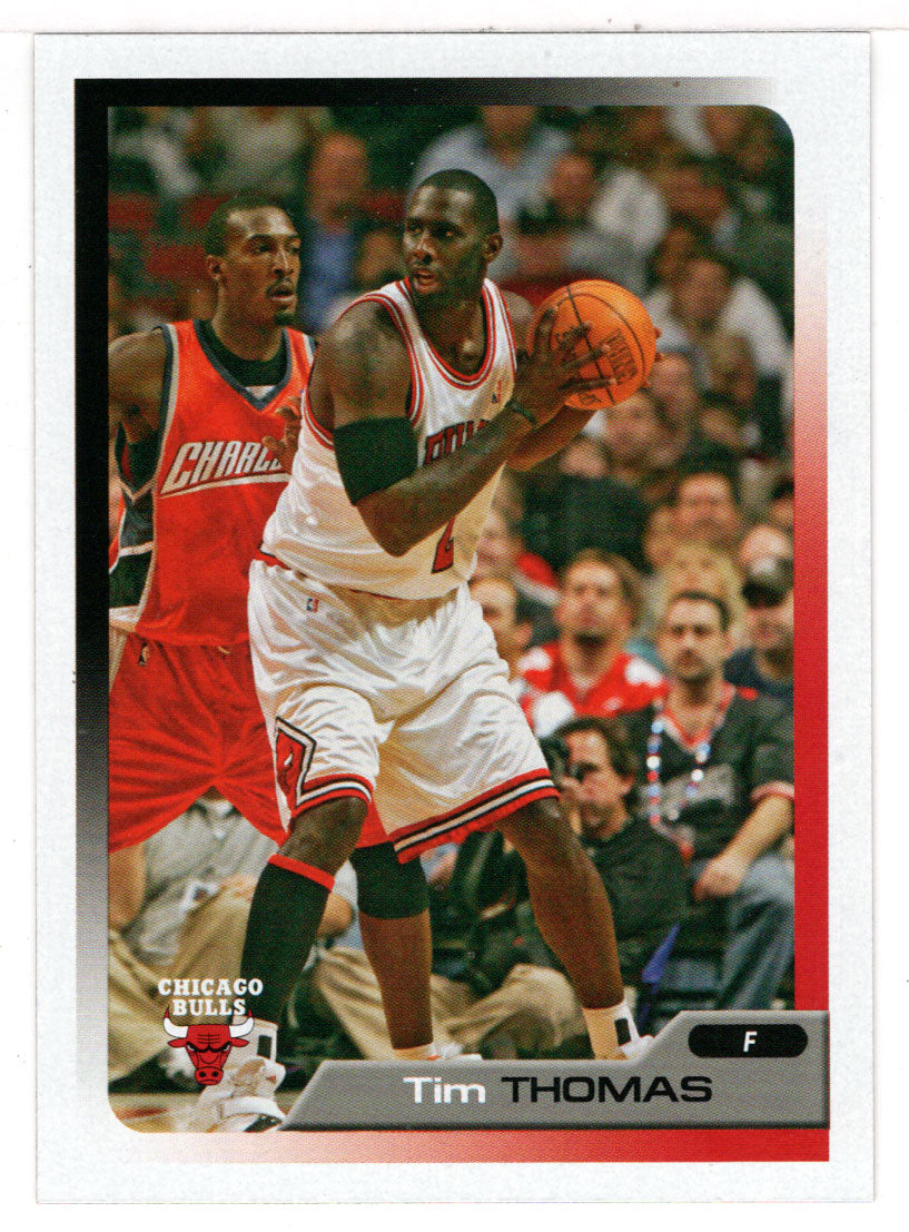 Tim Thomas - Chicago Bulls (NBA Basketball Card) 2005-06 Topps Total # 318 Mint