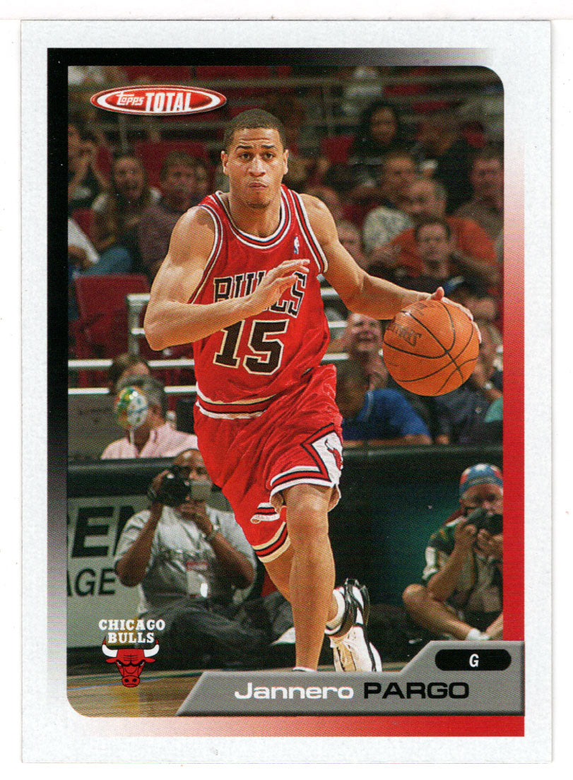 Jannero Pargo - Chicago Bulls (NBA Basketball Card) 2005-06 Topps Total # 321 Mint