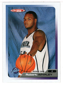 Robert Whaley RC - Utah Jazz (NBA Basketball Card) 2005-06 Topps Total # 324 Mint