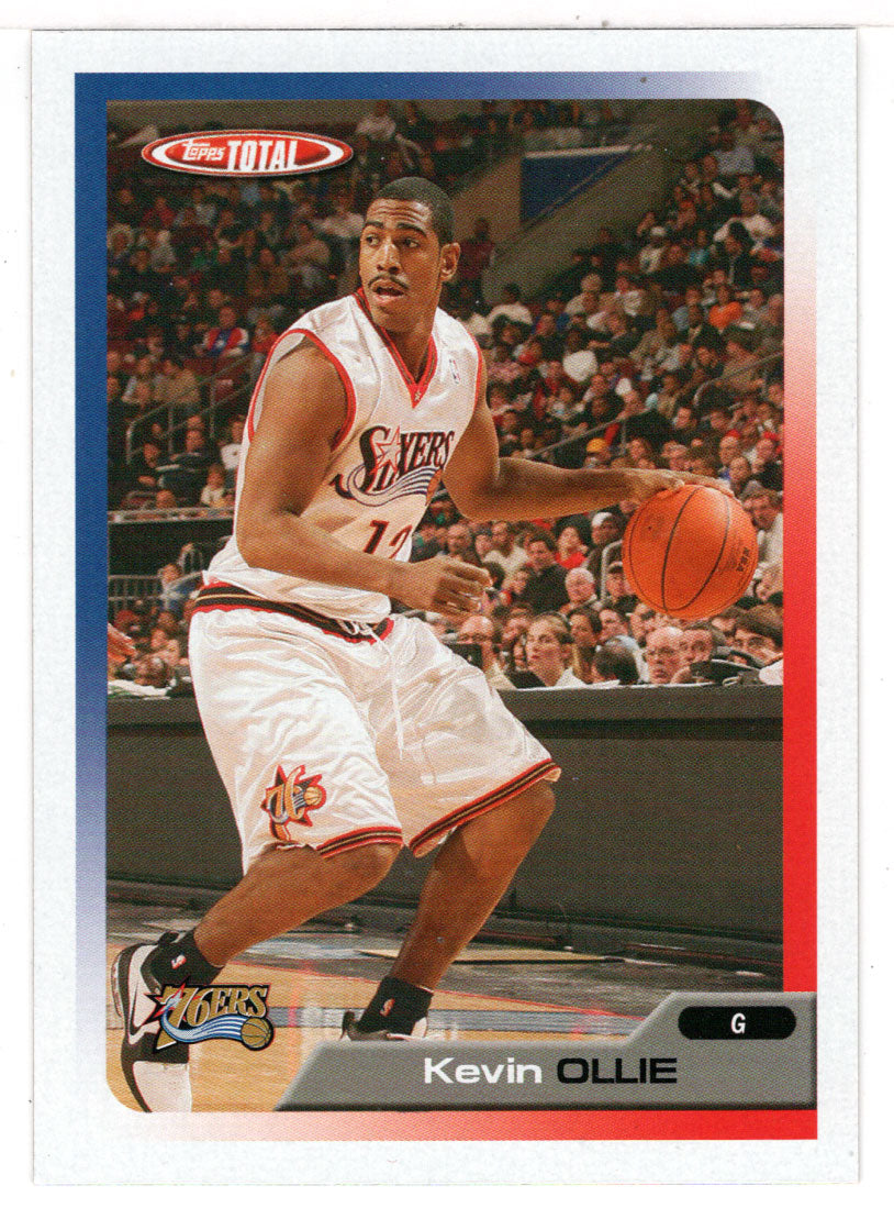 Kevin Ollie - Philadelphia 76ers (NBA Basketball Card) 2005-06 Topps Total # 352 Mint