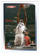 Hakim Warrick RC - Memphis Grizzlies (NBA Basketball Card) 2005-06 Topps Total # 354 Mint