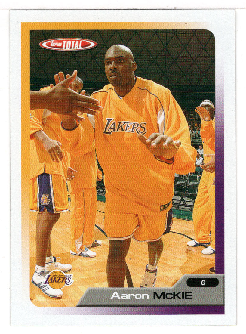 Aaron McKie - Los Angeles Lakers (NBA Basketball Card) 2005-06 Topps Total # 356 Mint